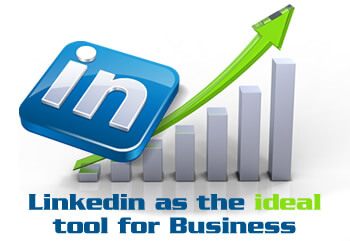 Linkedin as the ideal tool for business via social media